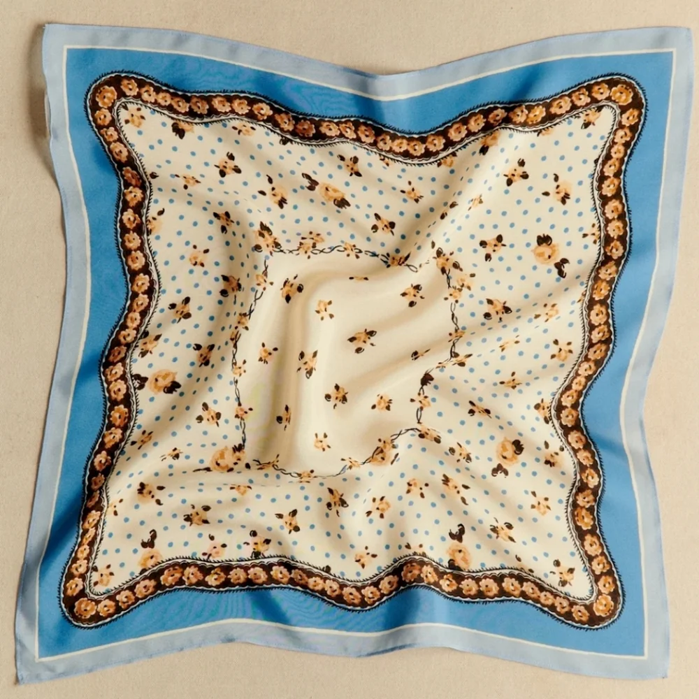 Sezane Silk Scarf - Picture 1 of 4